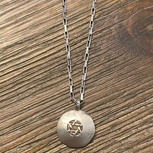 Satya Sterling Silver Star of David Medalion